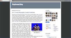 Desktop Screenshot of blog.playground-sf.org